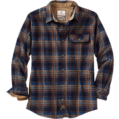 Multicoloured - Sportswear Garment Shirts Legendary Whitetails Men's Buck Camp Flannel Shirt - Brownstone Plaid