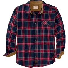 Legendary Whitetails Men's Buck Camp Flannel Shirt - Tartan Red Plaid