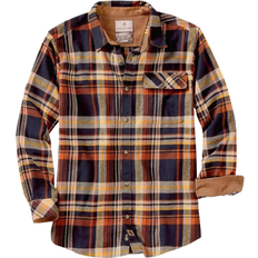 Multicoloured - Sportswear Garment Shirts Legendary Whitetails Men's Buck Camp Flannel Shirt - Homestead Plaid