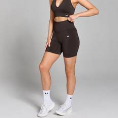 Brown - Fitness & Gym Trousers & Shorts Myprotein Tempo Seamless Scrunch Shorts - Chocolate