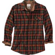 Legendary Whitetails Men's Buck Camp Flannel Shirt - Redwood Plaid