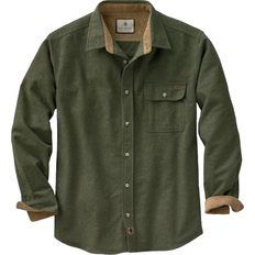 Legendary Whitetails Men's Buck Camp Flannel Shirt - Army