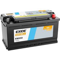 Bilbatteri 95ah Exide Excell EB950 95 Ah