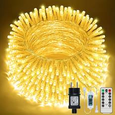 Temu Warm White 700 Led Fairy Lights 65+ Ljusslinga