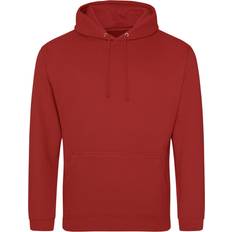 AWDis College Hoodie - Brick Red