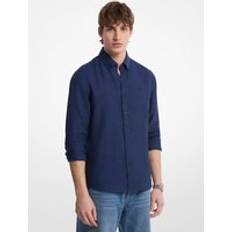 MK Linen Shirt - Blue