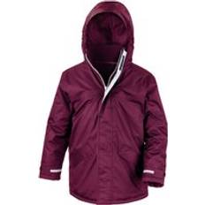 Brown Jackets Result Parka Burgundy
