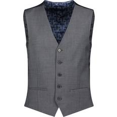 Ted Baker Vests Ted Baker Panama Slim Waistcoat - Charcoal