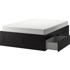 IKEA Brimnes Black 180x200cm