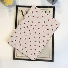 Shein Apple Heart Pattern Case Compatible IPad 9th Gen
