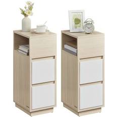 Bedroom set Shein Slim Tables Set Of 2 Bedside Table