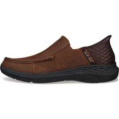 Skechers Brown Low Shoes Skechers Parson-Oswin Slip-in Moccasin - Brown