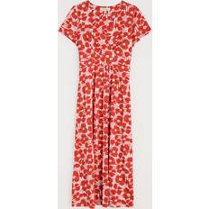 GOTS-Certified Organic Cotton Jersey - Patchwork Bloom Mandarin