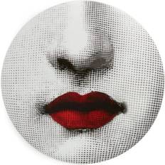 Rød Æsker Fornasetti Røde Læber Porcelæn Smykkeskrin One Size Ask
