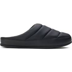 Fitflop Slippers Fitflop Mens Backless Shove Mule Slippers - Black