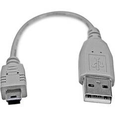 Mini usb cable StarTech USB2HABM6IN USB 2.0 USB A Mini USB Cable 15cm