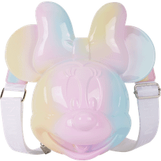 Dam - Multifärgade Axelremsväskor Loungefly Minnie Mouse Tie Dye Molded Crossbody Bag - Flerfärgad