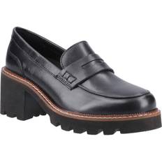 Adult Loafers Hush Puppies Giavanna Leather Loafers - Black