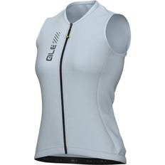 Cykling - Hvid Toppe Ale Pragma Color Block Sleeveless Jersey - Grå