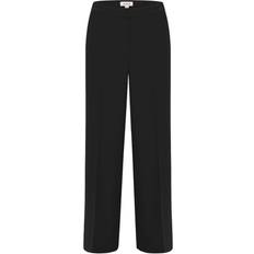 Fløjlsbukser Soaked in Luxury Slcewtona Wide Pants Bukser - Black