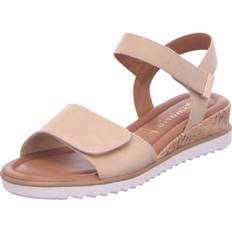 Dame - Tekstil Sandaler med hæl Tamaris Women Sandals - Brown