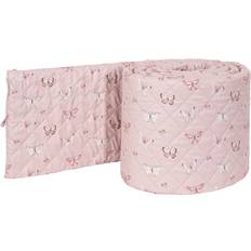 Fjärilar Sängtillbehör Nordstrand Home Spjälskydd Rosa Fjärilar 30x360cm