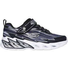 Skechers Velcrobånd Børnesko Skechers Light Storm Sneaker Med Blink - Black/Gray