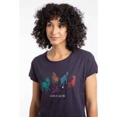 Cotton Graphic T-Shirt - Dark Navy