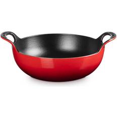 Støbejern Wokpander Le Creuset Cerise Cast Iron Balti Dish 24cm