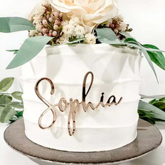 Shein Personalized Acrylic Cake Decoration