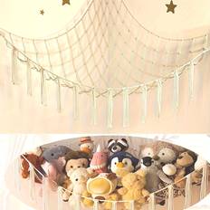 Doll Storage Hammock With Mesh Corner 100x100x140 cm