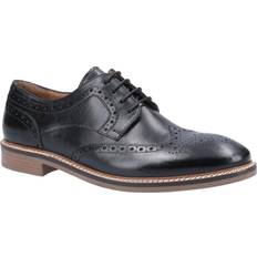 Hush Puppies Svarta Oxford Hush Puppies Bryson Leather Oxford Shoes - Black