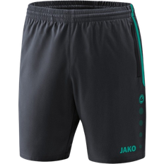 JAKO Competition 2.0 Short Unisex - Anthracite/Turquoise