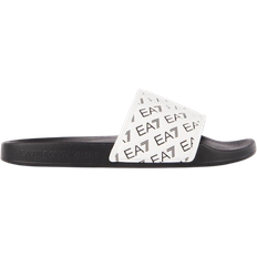 EA7 Herre Badesandaler EA7 Emporio Armani Flip Flops Sliders - Hvid