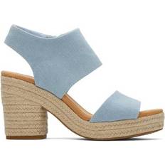 Dam - Ortholite Sandaletter Toms Mallorca Platåsandal - Blå