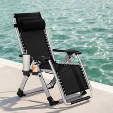 Shein Garden Reclining Zero Gravity Patio Sun Lounger