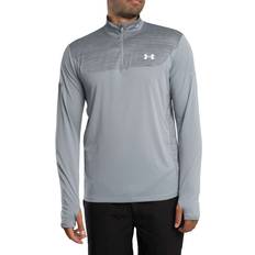 Herre - Reflekser Sweatere Under Armour Træningstrøje UA Tech Utility 1/4 Zip - Grå