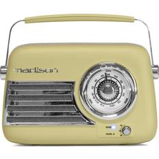 Madison FREESOUND-VR40OGR-MAT Retro radio med Bluetooth och FM