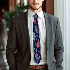 Polyester Ties Shein Elegant Men's Bow Tie Geometric Design - 1pc
