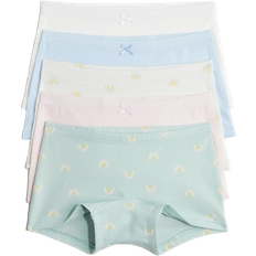 110/116 - Multifärgade Trosor H&M Regnbågar 5-Pack Boxertrosa - Flicka