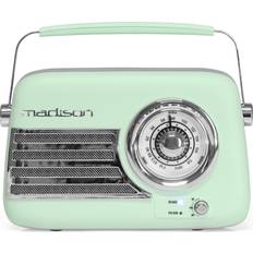 Retro radio Madison Retro Radio Med Bluetooth Och FM