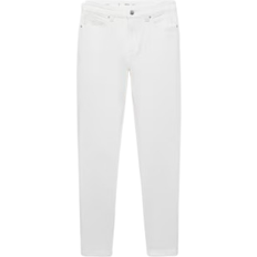 Mango Mid Rise Skinny Jeans - White