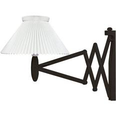 Le Klint Sax 224-1 with Standard Shade Black Oak /White Wall light