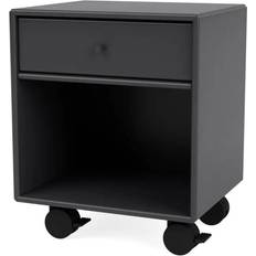 Montana Furniture Dream Anthracite/Black Bedside Table 30x35.4cm