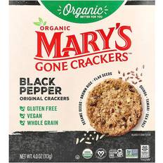 Organic Original Black Pepper Crackers 4 oz