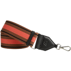 Markberg Finley Bag Strap Silver - Chestnut/Grenadine