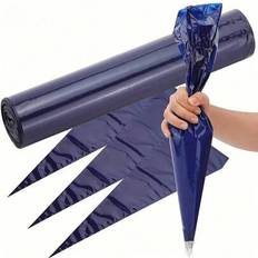 Icing Bags & Nozzles Shein 50pcs Disposable Pastry Bags 16-Inch Icing Bag