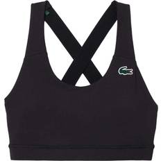 Lacoste BH:ar Lacoste Stretch Breathable Sport Bralette - Black