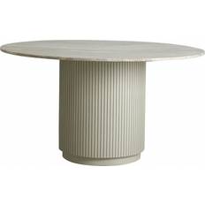 Nordal Erie White Dining Table 140cm