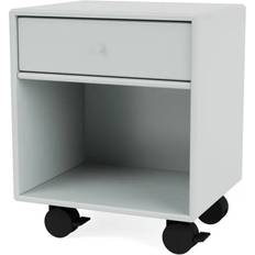 Montana Furniture Dream Oyster/Black Bedside Table 30x35.4cm